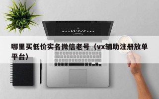 哪里买低价实名微信老号（vx辅助注册放单平台）