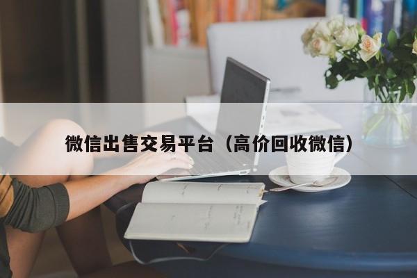 微信出售交易平台（高价回收微信）-第1张图片-marine老号网