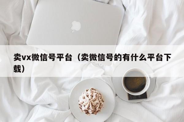 卖vx微信号平台（卖微信号的有什么平台下载）-第1张图片-marine老号网