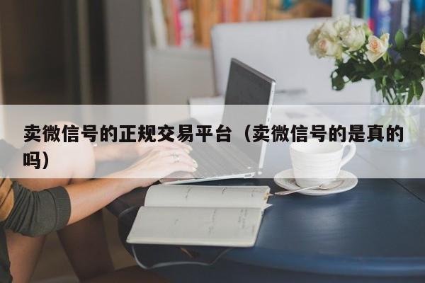 卖微信号的正规交易平台（卖微信号的是真的吗）-第1张图片-marine老号网